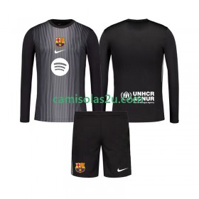 Camisolas de futebol FC Barcelona Guarda Redes Criança Equipamento 3ª 2025/26 Manga Comprida
